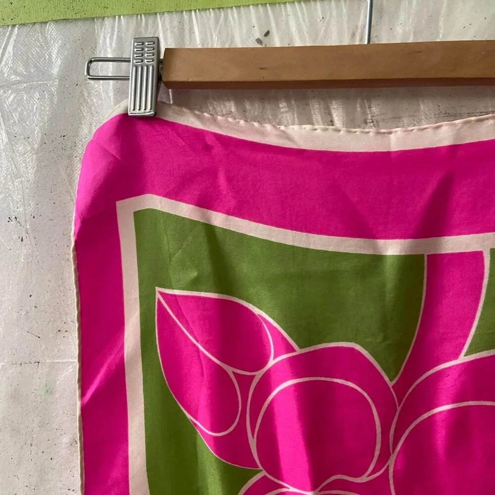 Miss Dior vintage floral scarf